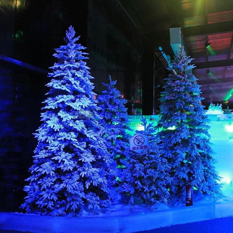 Y-S010 Kunst Weihnachtsbaum 180CM mit Schnee fr stilvolle Deko