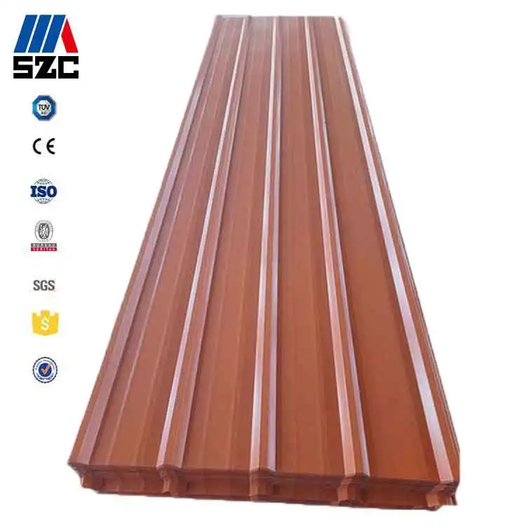 ASTM GB JIS Стандартный Высокое качество оптовая продажа GI/PPGI Гофрированной Стали кровельный лист из Китая