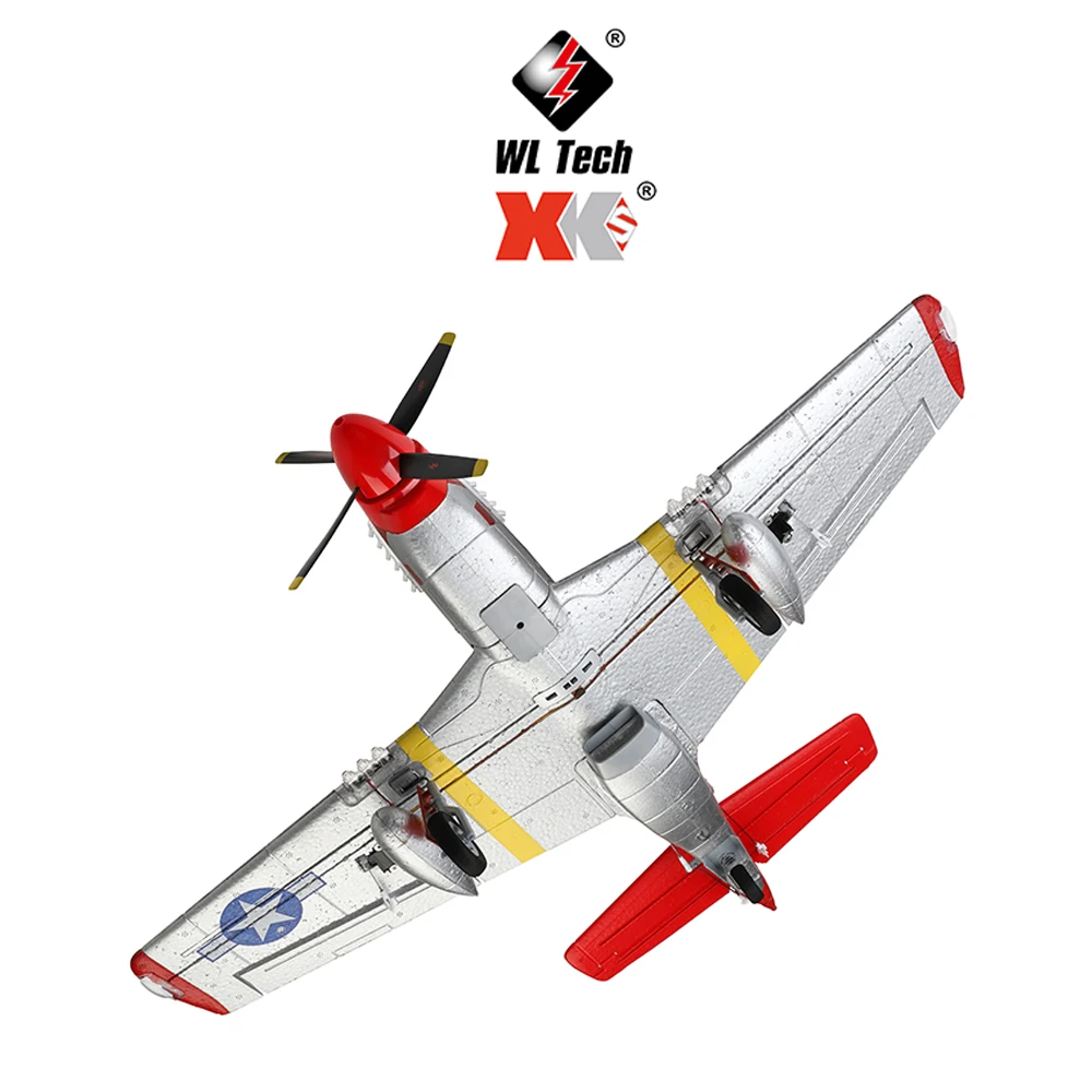 WLtoys XK A280 RC 飛行機 2.4 グラム 4CH P51 Hd882d63b3d754ca1bad2a47f76229