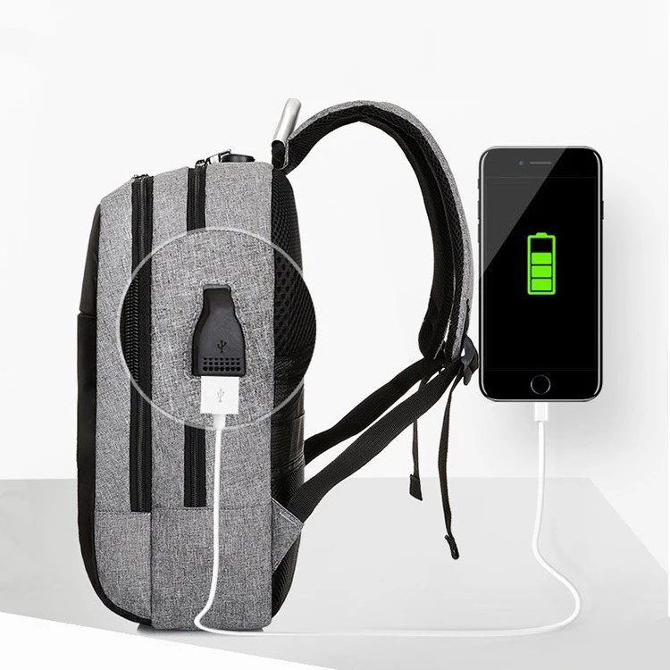 hidden zipper backpack