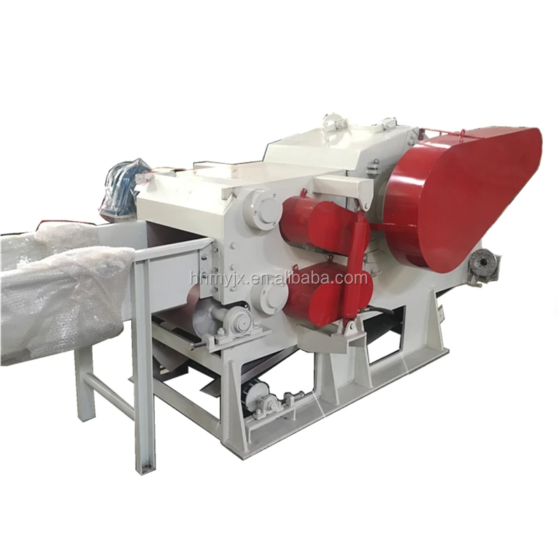 Hot Selling Electric Drum Wood Chipper Machine Core Components Including Motor and Pump for Eucalyptus Bamboo Wood Chipping