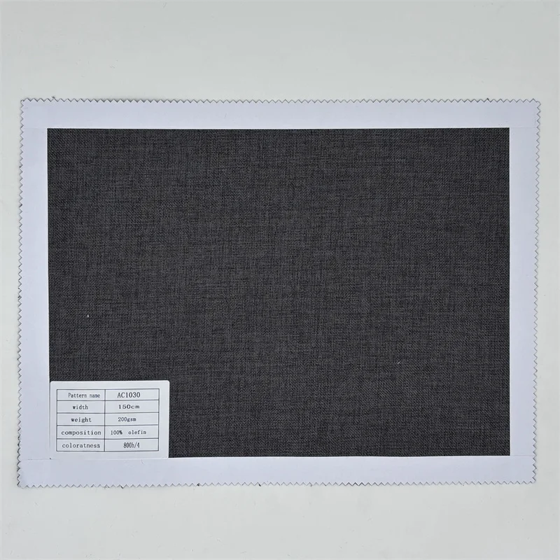 Nano Waterproof Outdoor Olefin Fabric Used In Outdoor Shade Outdoor Furniture Indoor Upholstery