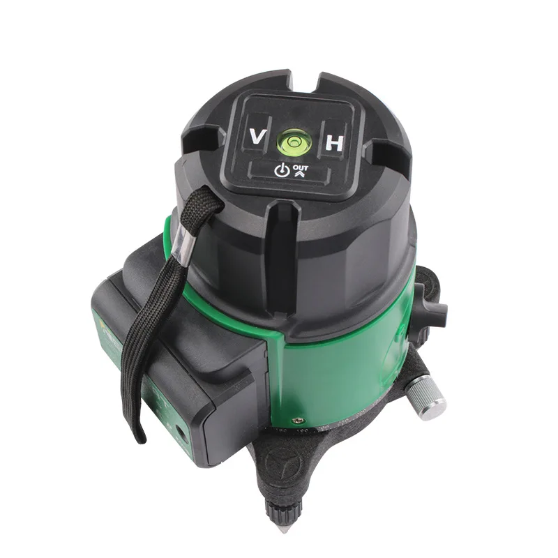 Laser Is Clearly Visible in sunlight 2-line Green Light Level Fan Small Building Laser Infrared Line Projector