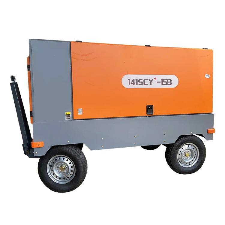 25 bar High Pressure air Compressor air Compressor Drilling Machine Mobile air Compressor