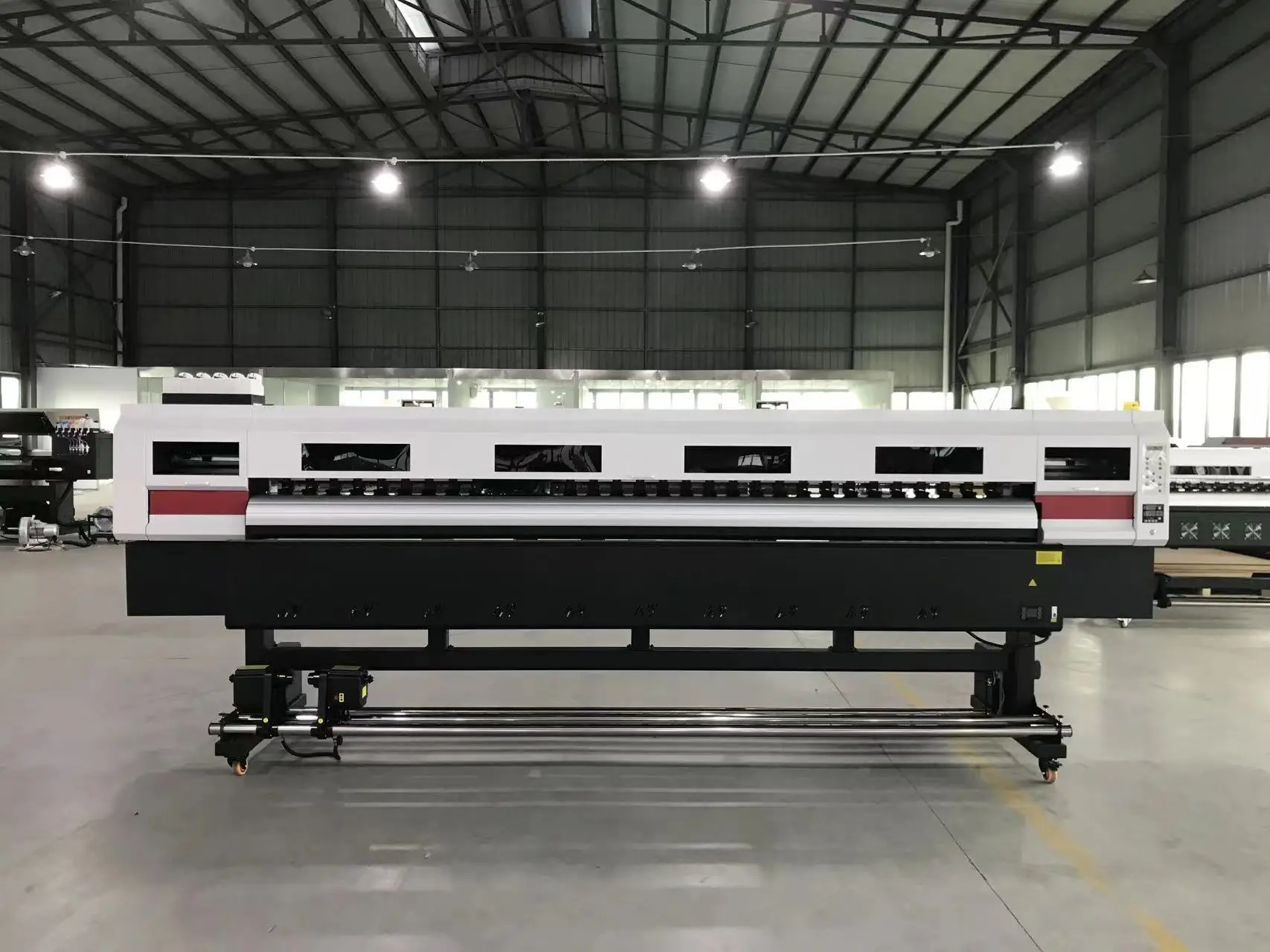 3.2m Large Format Banner Vinyl Sticker Digital Eco Solvent Printer Plotter with I3200/xp600 Inkjet Printers Provided 220V CMYK factory