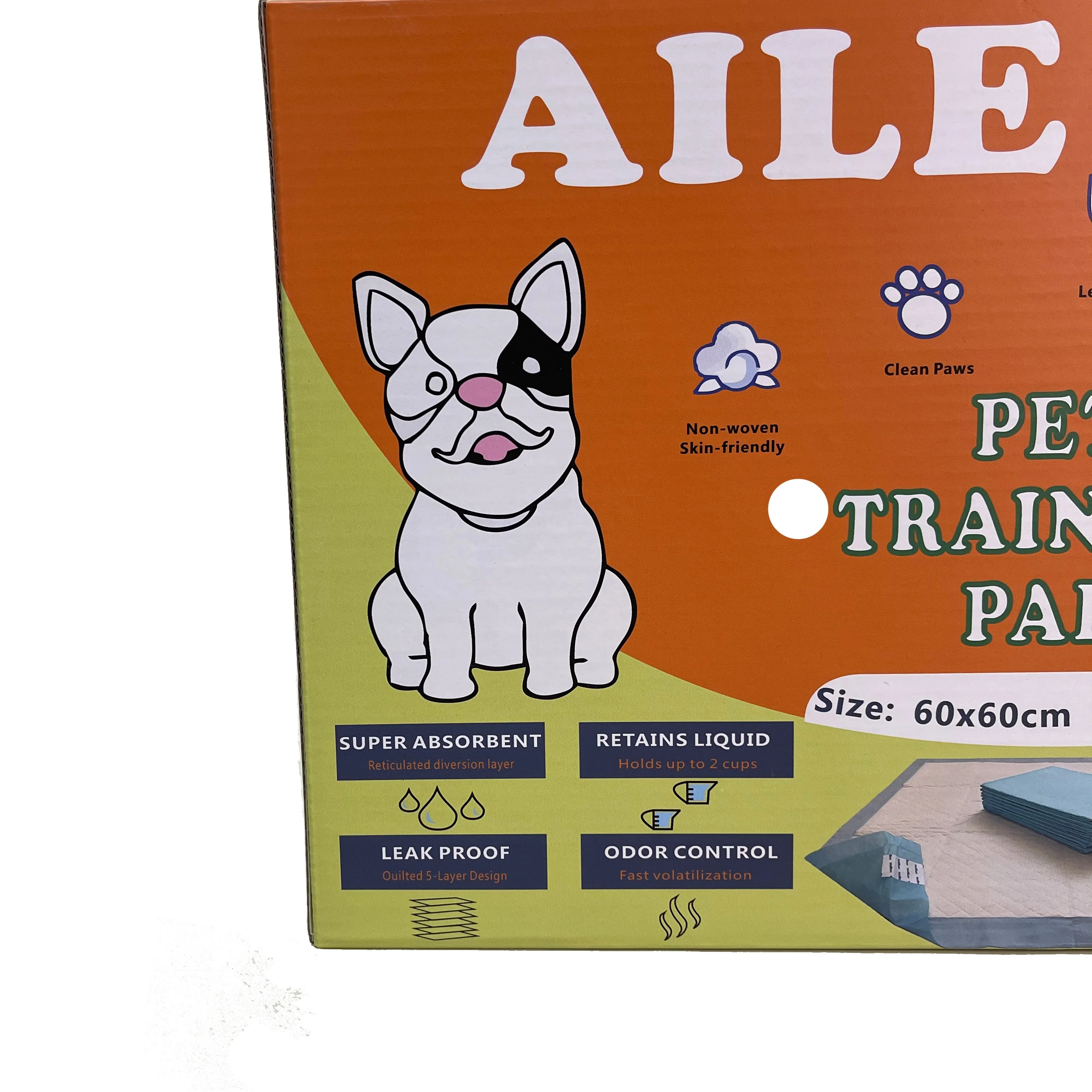 prevent leakage Lasting water lock Promotion Discount 5-layer Pee Pad for pets use High capacity Potty Training Underpad pee pad