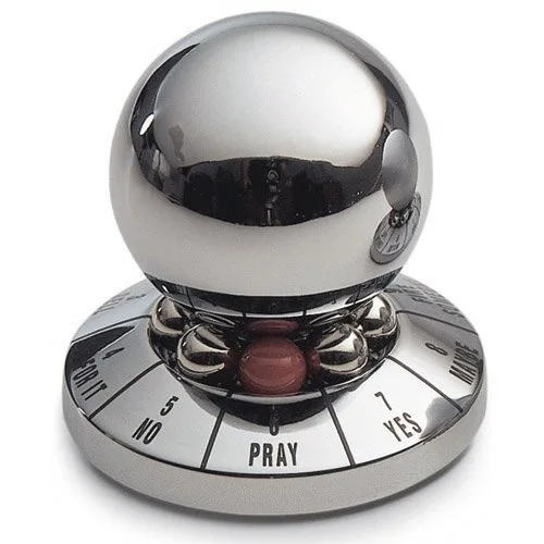 Funny Luck Decision Maker Paperweight Custom Fortune Destiny Divination Prediction Toy Ball Decision Spinner