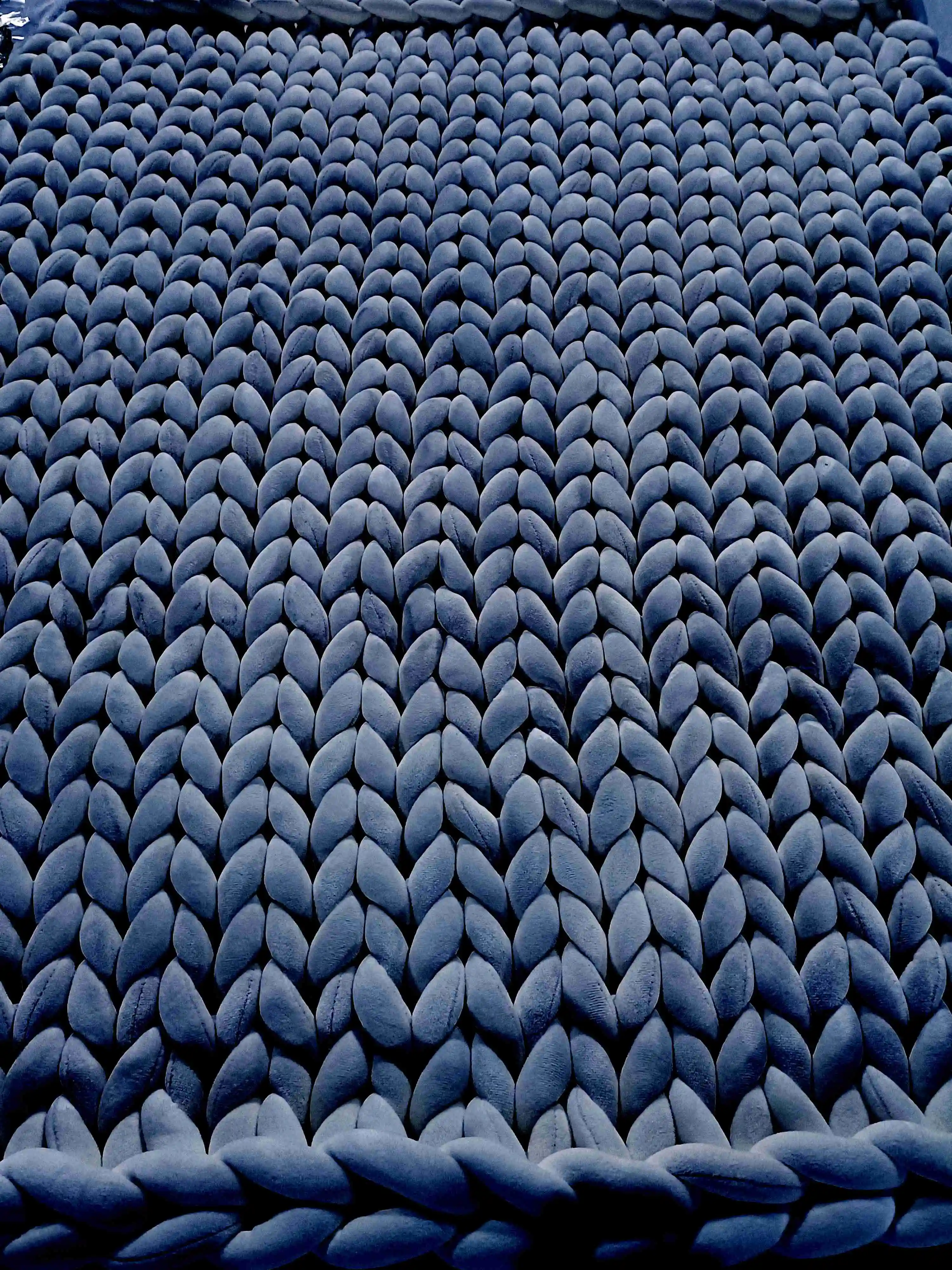 Nonshedding Warm Custom Hand No Filler Hand Chunky Velvet Weighted