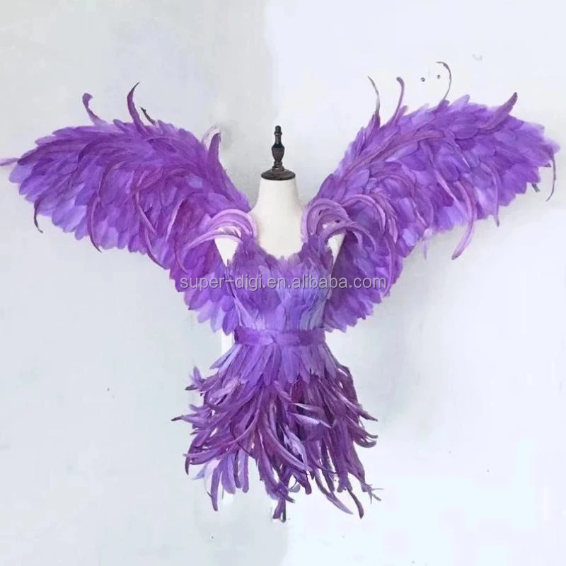 Cape Ailes D'Oiseau Pour Femme Niuoppy - Mousseline De Soie - Pour Costume Halloween, Noël, Fête, Cosplay