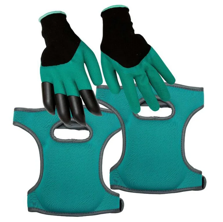 Garden Gardener Kneel Pad & Gloves keep calm and carry on weeding gift set 