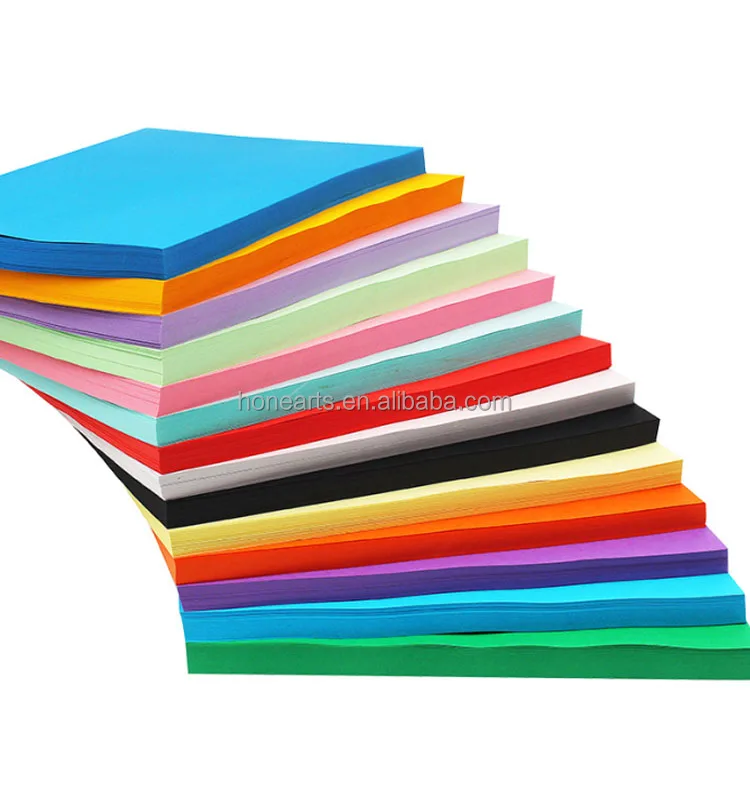 Wholesale Color Paper Sheets A4 Size Color Paper For Printer 500 Sheets ...