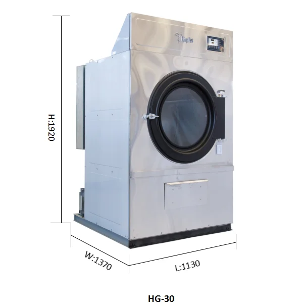 Advanced Technology Clothes Tumble Dryer for Laundry Hotel Restaurant manufacture