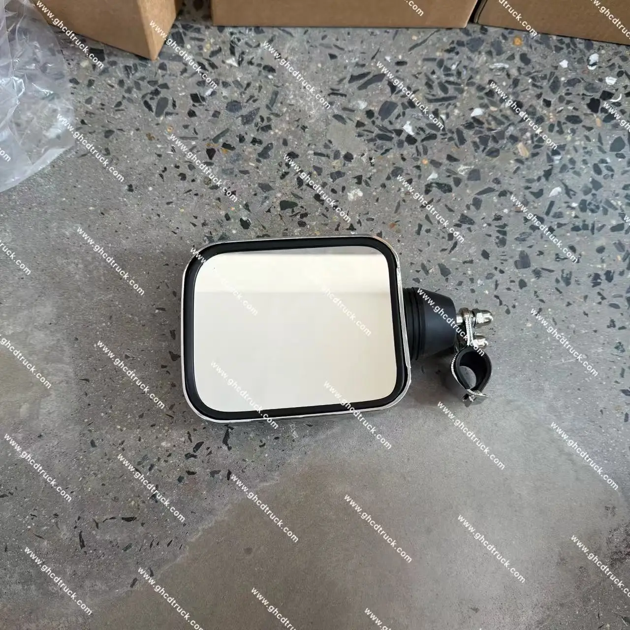 product ghcd chrome plated universal chromed mirror truck body parts compatible with hino nissan mitsubishi isuzu for toyota vehicles706-3