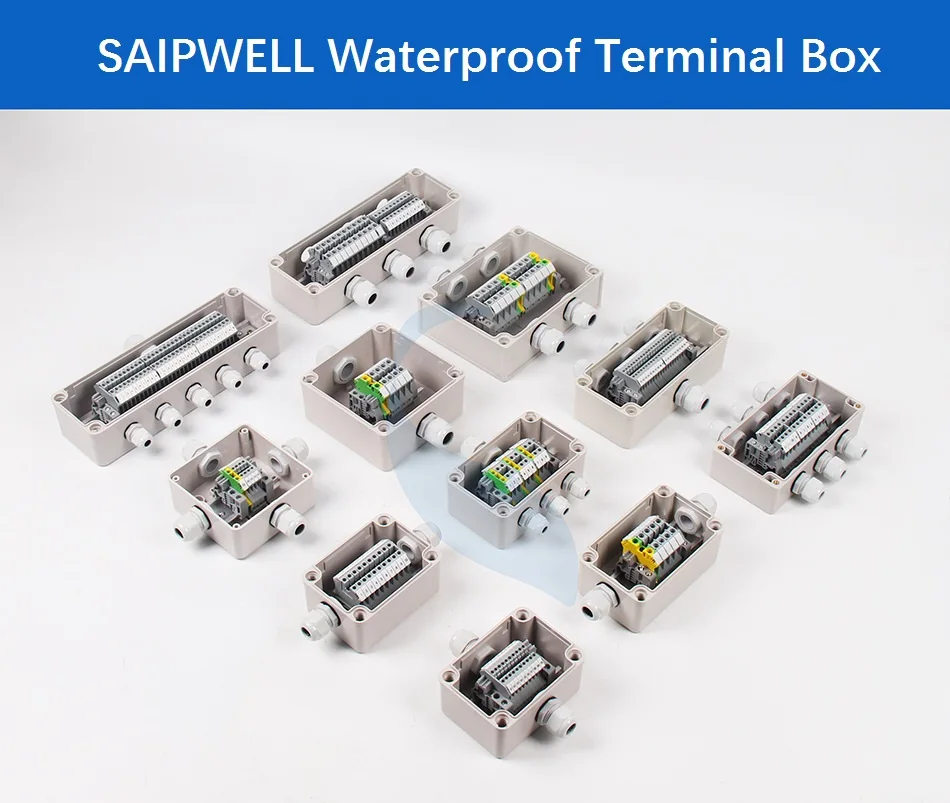 Saipwell Waterproof Plastic Junction Box For Subway Sw0825112 One In
