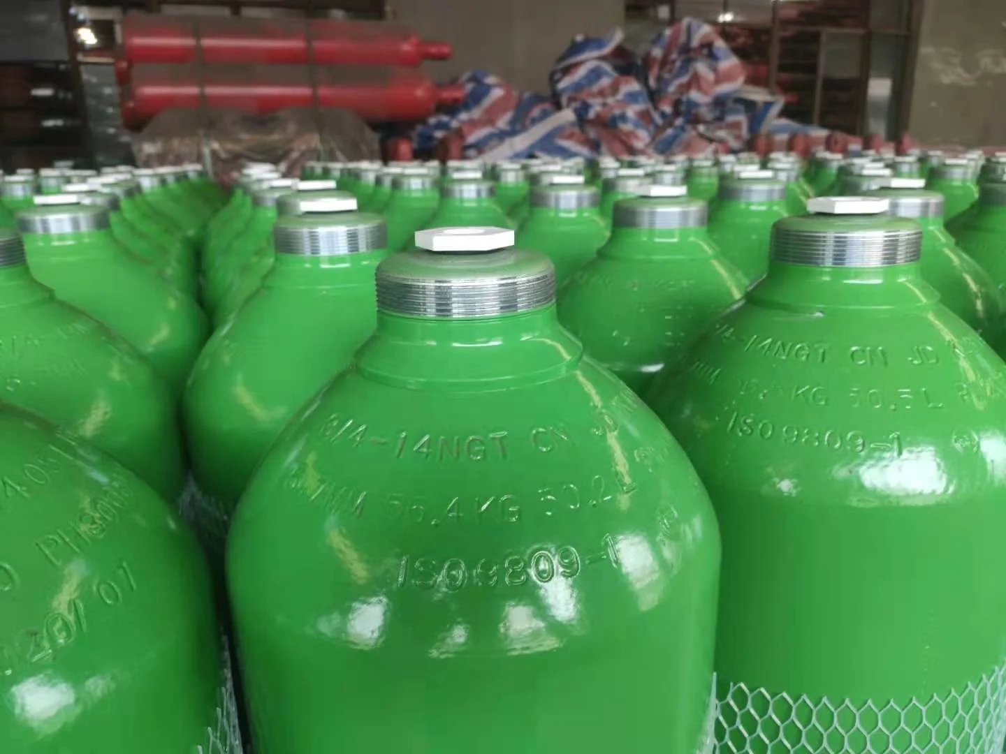 Распродажа промышленных баллонов для аргона 50 л, 200 бар, 99.999% чистоты Ar Gas