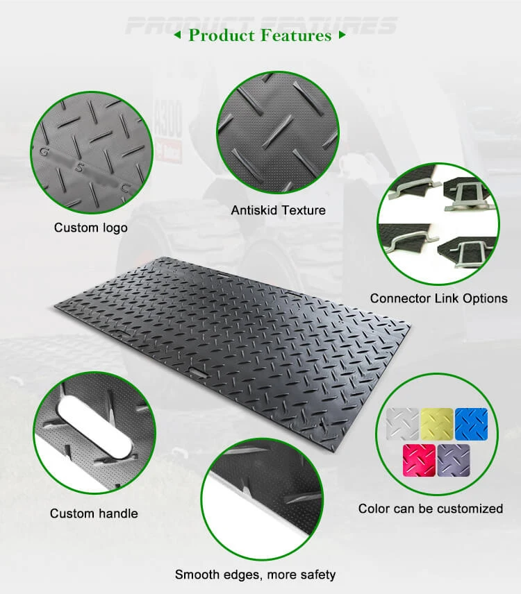 Grounding Earthing Mat Hard Plastic Mats Panels Ground Protection