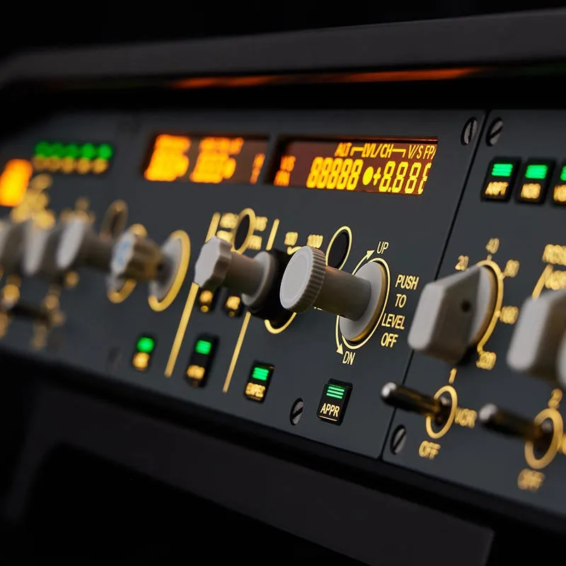 miniFCU フライトコントロールユニット WINGFLEXシミュレーターA320 FCUフライトコントロールパネルXP12
