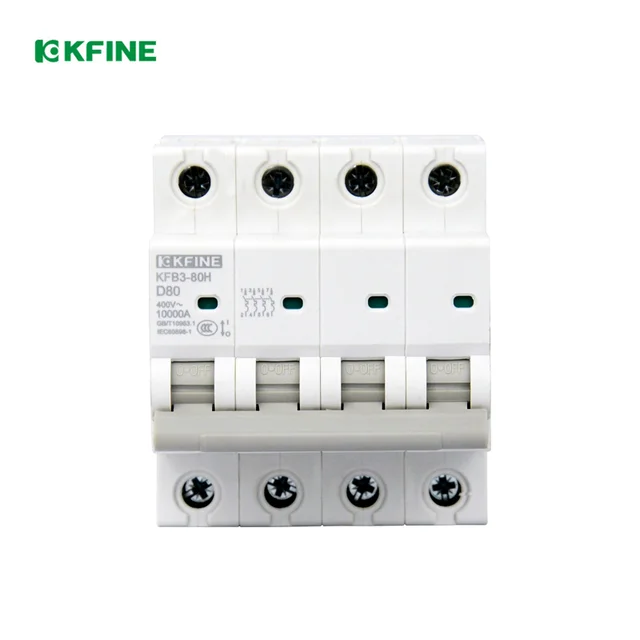 MCB  KFB3-80H  DAQO KFINE   Factory direct New design  air circuit breaker