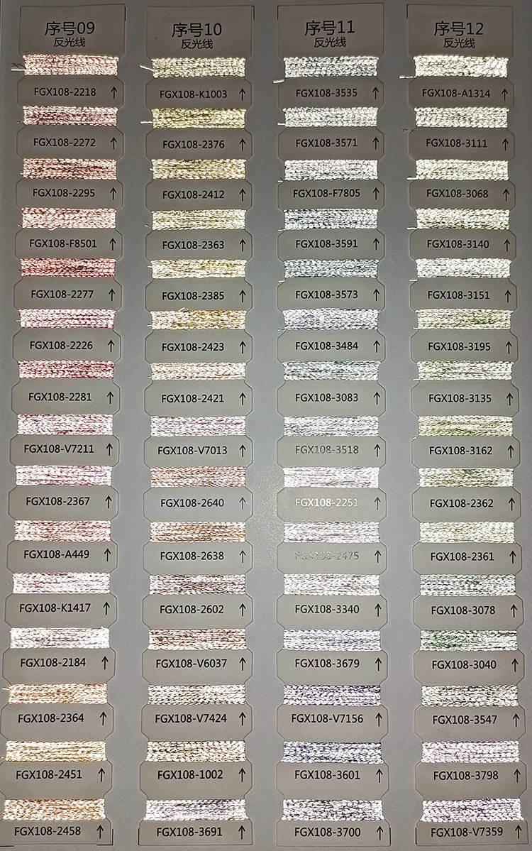 Superfine Reflective Thread New Trend Reflective Embroidery Thread For