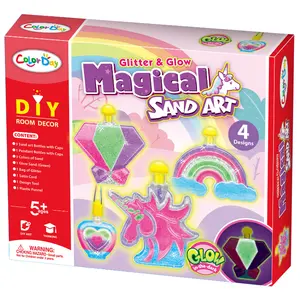 Креативні діти сам Суперс пісок та ремеслові активність Зробіть власні ремесла Чарівний пісочний комплект мистецтв для дітей хлопчики Дівчата Ідеальні подарунки