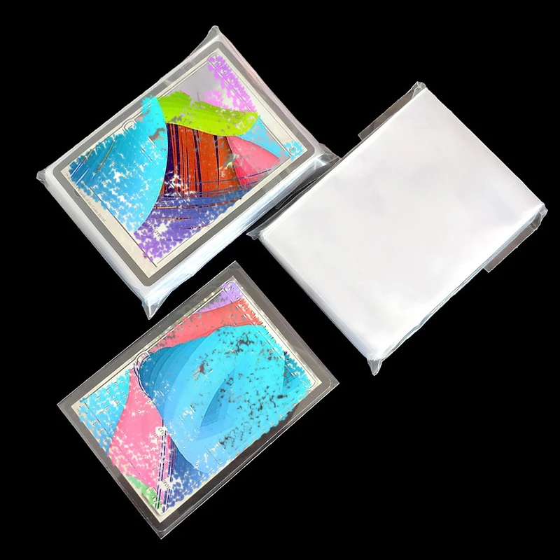 10000 Sports Card Sleeves Holo Magic 60X87Mm Custom 66Mm 91Mm Bcw  Polypropylene Dragon Shield Yugioh Card Sleeves
