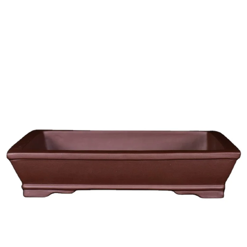 Ceramic Bonsai Pots - Un Glazed Yixing Pots for Plants
