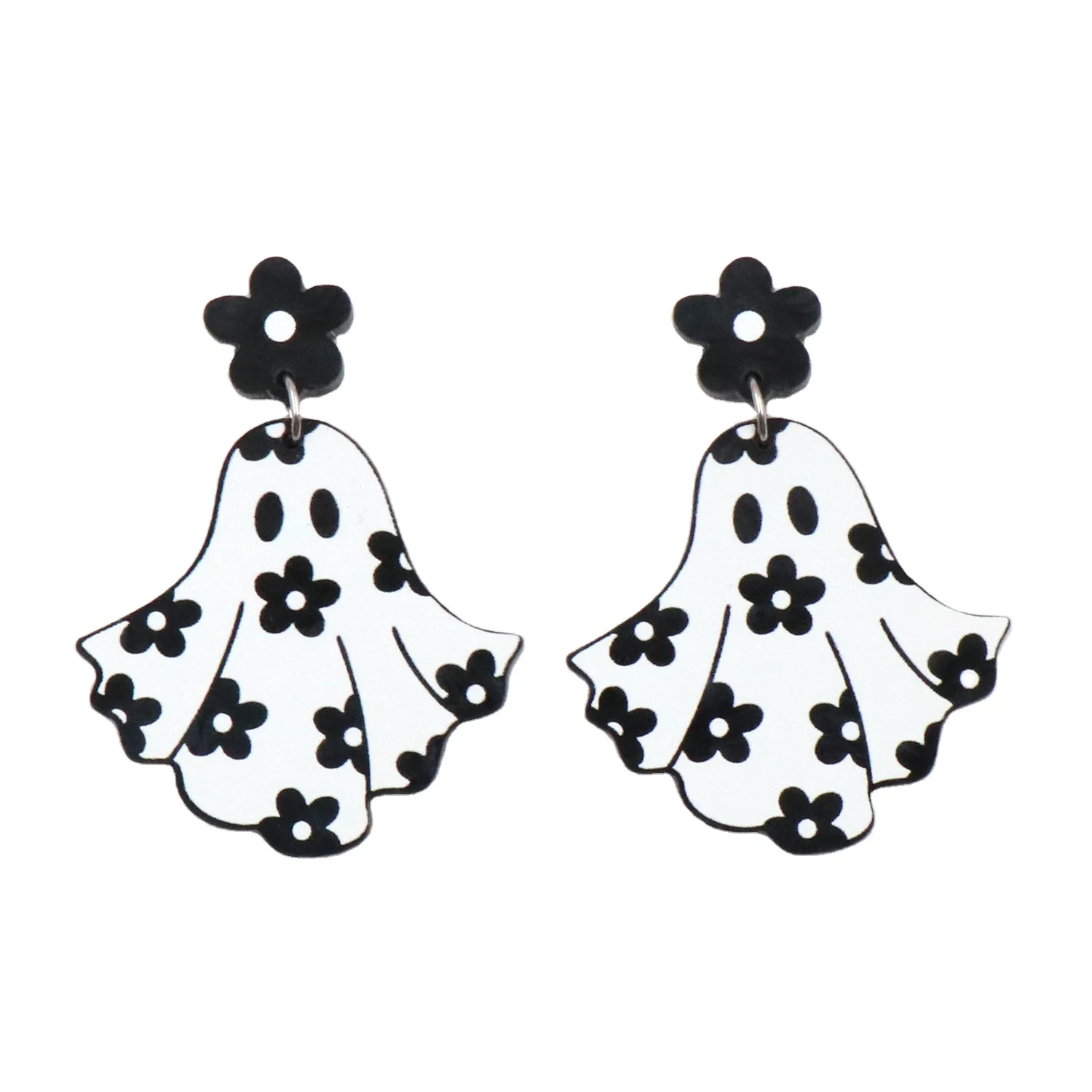 Customized MD105ER2114 1pair New product CN Drop ghost cute halloween Acrylic earrings Jewelry for women