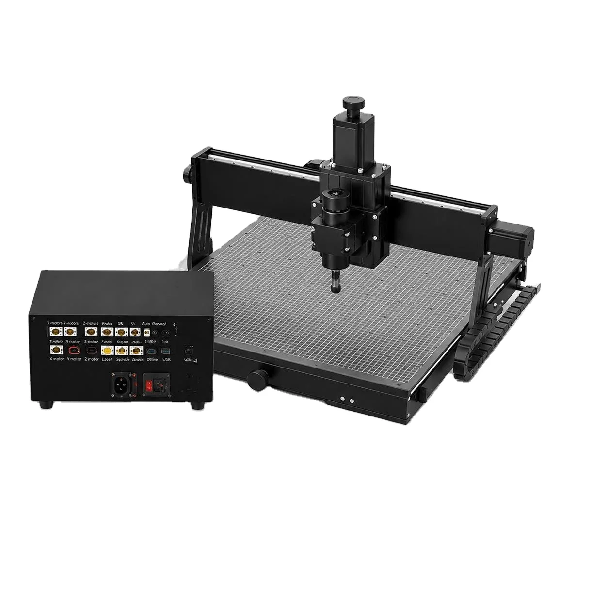 TEBAK 4540 Aluminum Structure 500W Spindle 4540Plus CNC Machine 3 Axis Metal Milling Engraving Small CNC Wood Router Machine
