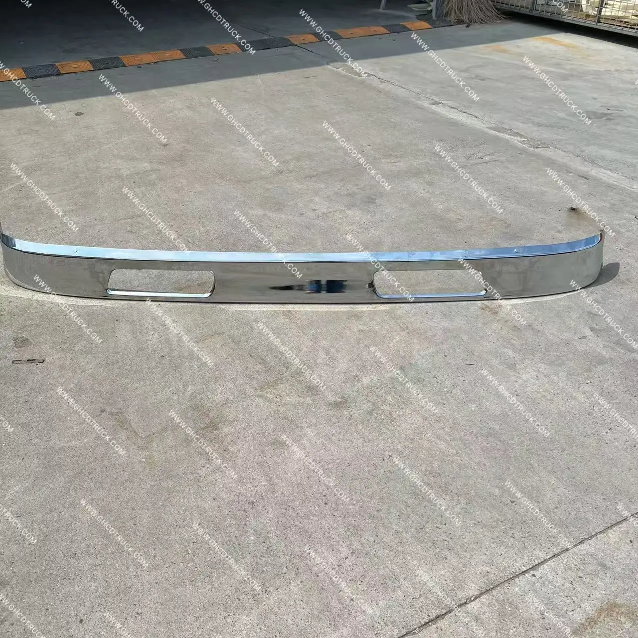 GHCD HIGH QUALITY/FACTORY PRICE NARROW 195CM CHROME-PLATED LOWER BUMPER for JAPANESE TRUCK HINO 500/ISUZU/HINO/MITSUBISHI