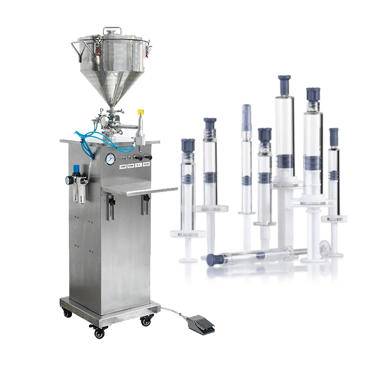 Manual Semi-Automatic Vertical Multifunctional High Accuracy  30cc 1ml Disposable Prefilled Syringe Filling Machine