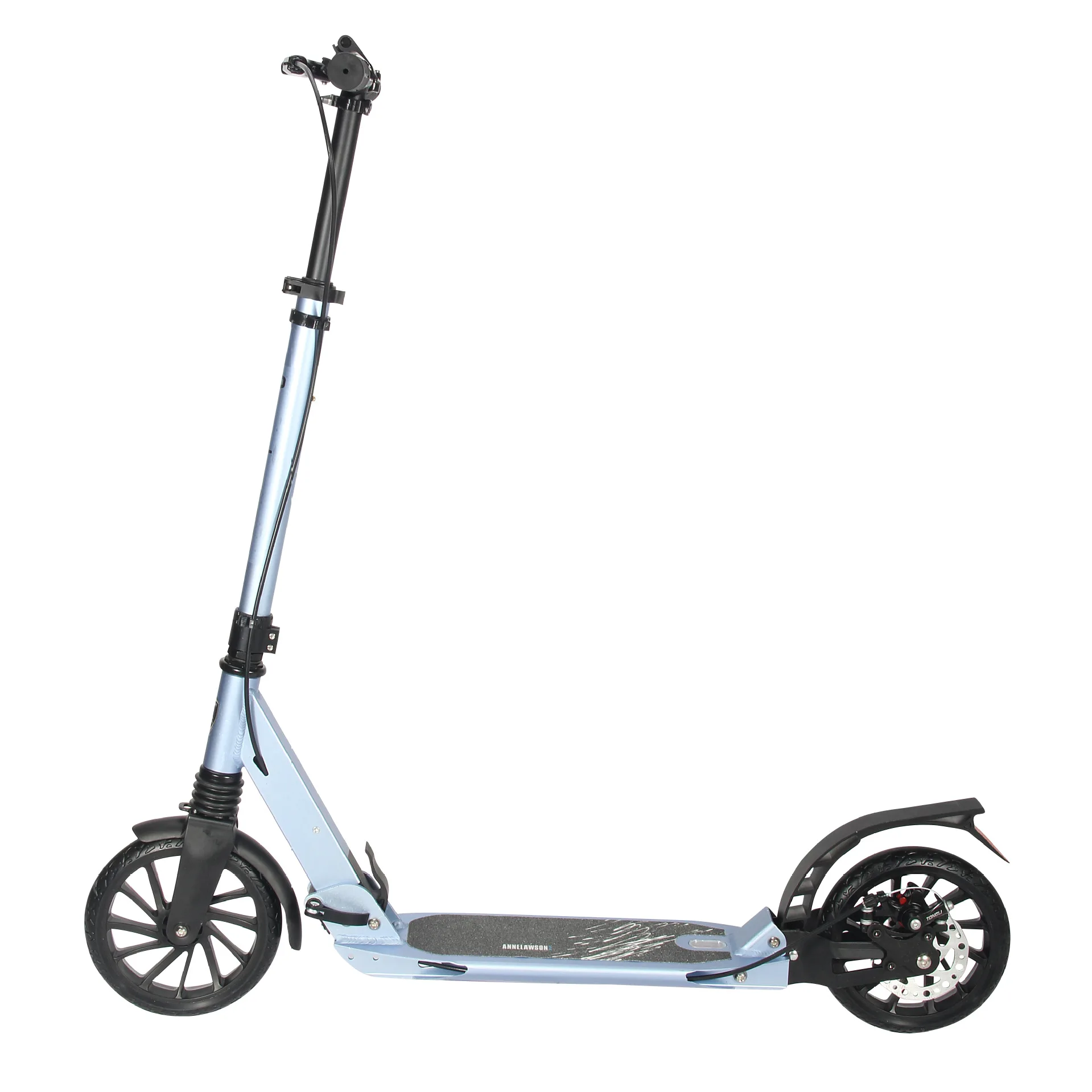 Новый алюминиевый складной 2 колеса с регулировкой по высоте спортивные взрослый самокат пуш-ап удар Электрический