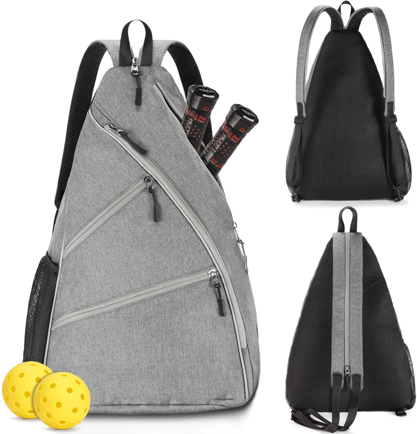 Sport Crossbody Sport Sling Racket Bag Tennis Pickleball Paddle Backpack