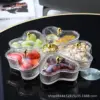 Tocadiscos con cubierta de cristal rayado
