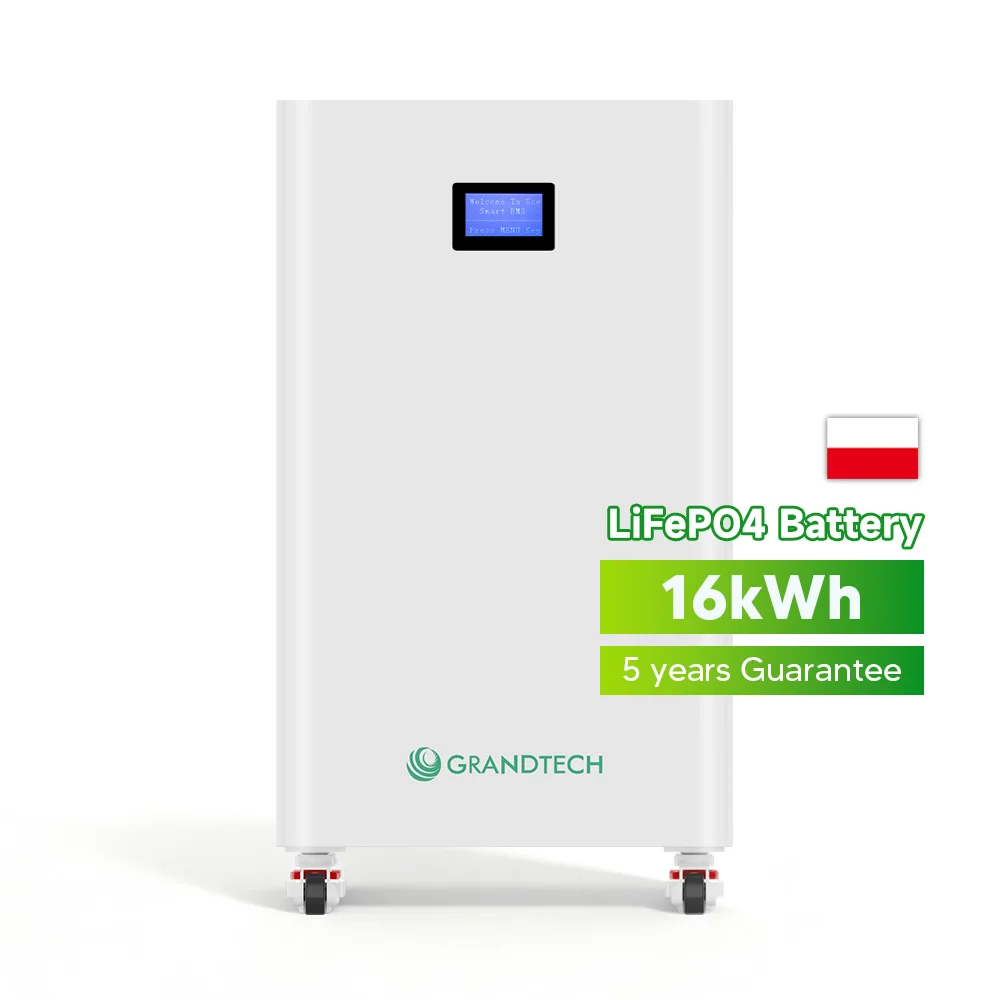 GRANDTECH 48v ESS Photovoltaic LiFePO4 Energy Storage Battery 16kWh Lithium Battery for Solar Energy System