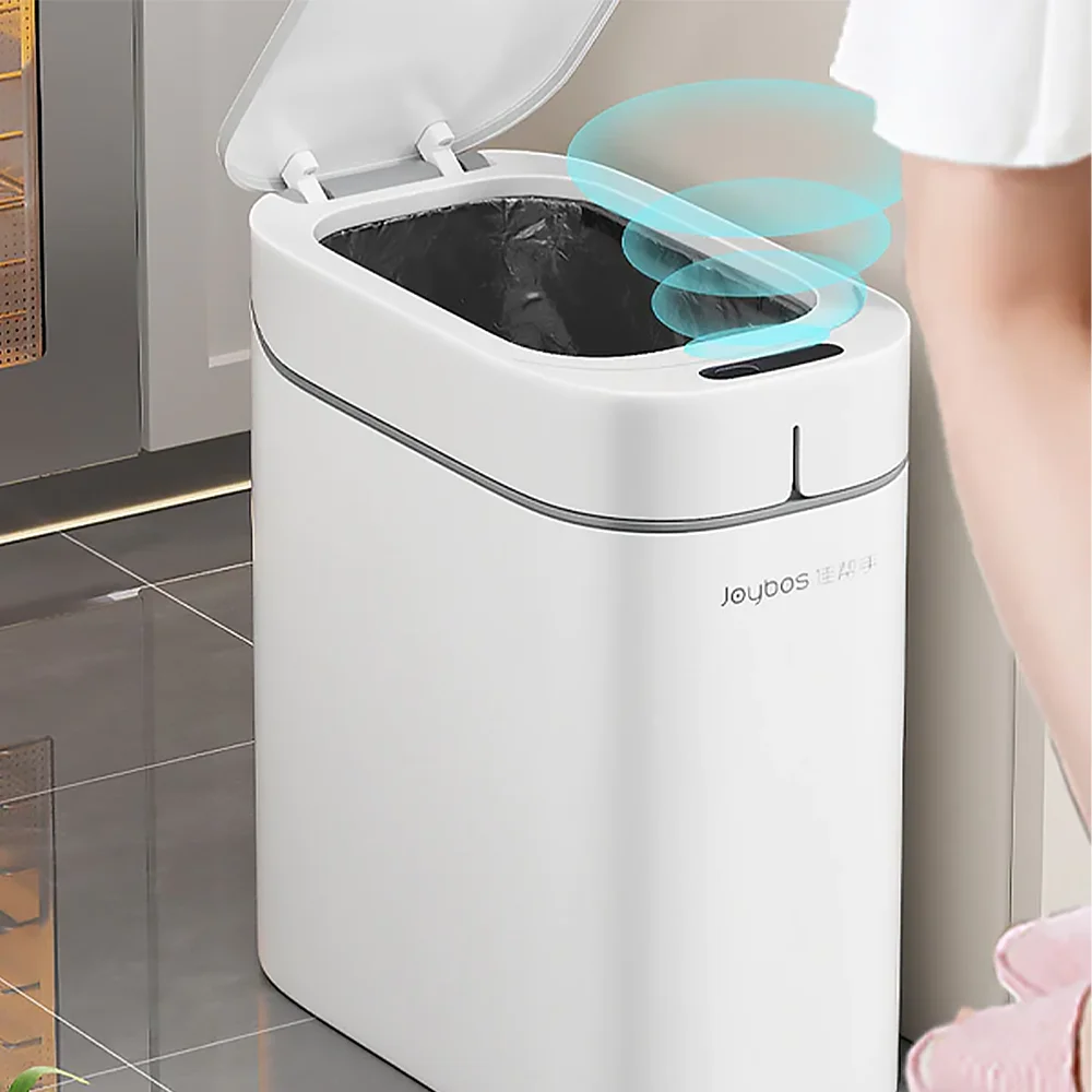 Joybos Automatic Smart Waste Bins Self Sealing Self Changing Garbage Bin Modern 10gallon Dustbin