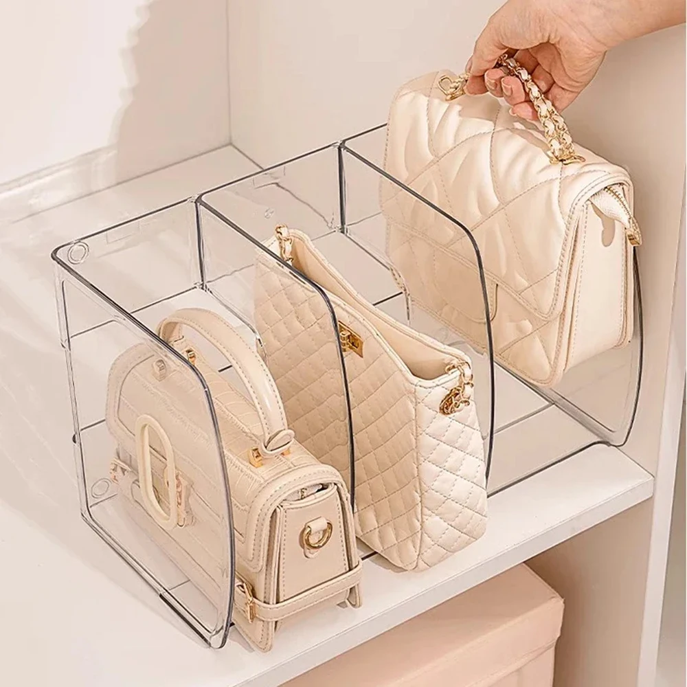Shelf Acrylic Purse Organizer Acrylic Purse Handbag Storage