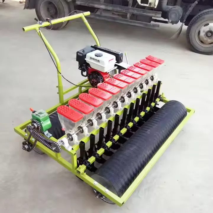 TEBAK Agricultural Handheld Small Seeds Vegetable/carrot/cabbage Precision Planter 1/2/3/4/5/6 Rows Seeder with Gasoline Engine