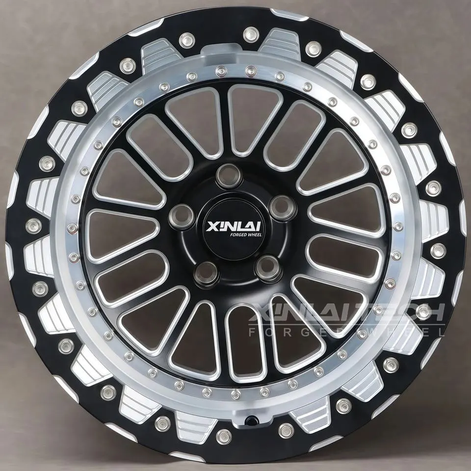 XINLAI Custom Forged Beadlock Wheels 17x9 18x9 20x10 22x12 6x139.7 5x127 5x130 8x170 for Offroad Pickup Jeep SUV 4WD - Image 4