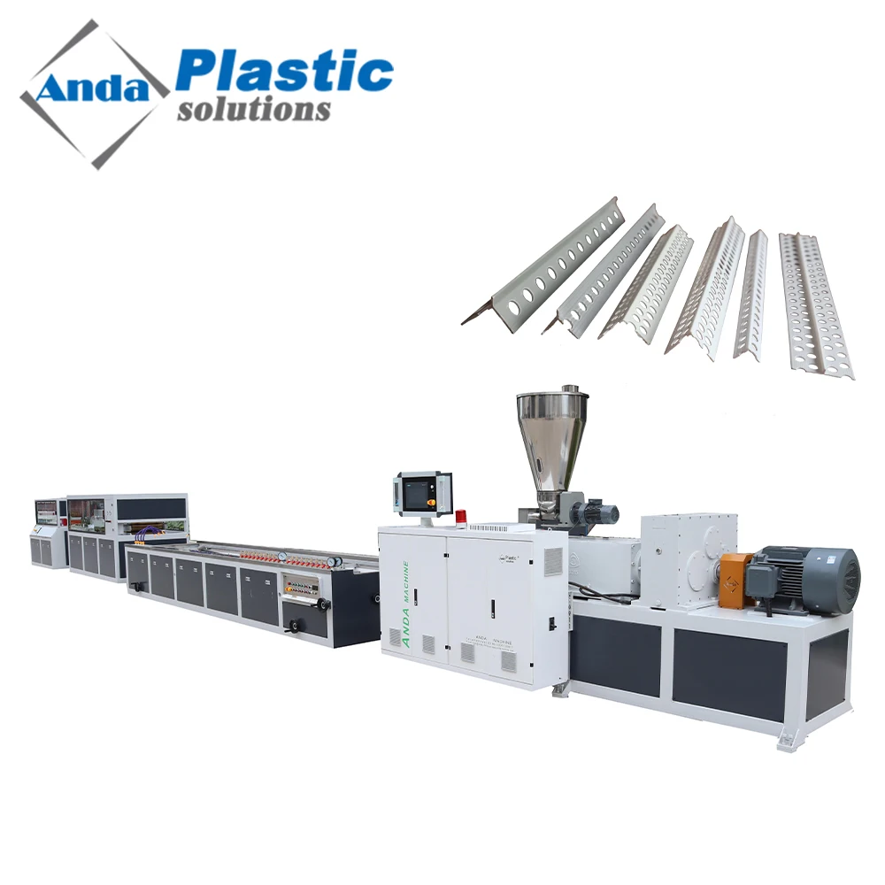 Anda Plaster Corner Bead Machine Pvc Corner Profile Production Line Pvc Plaster Corner Making Machine