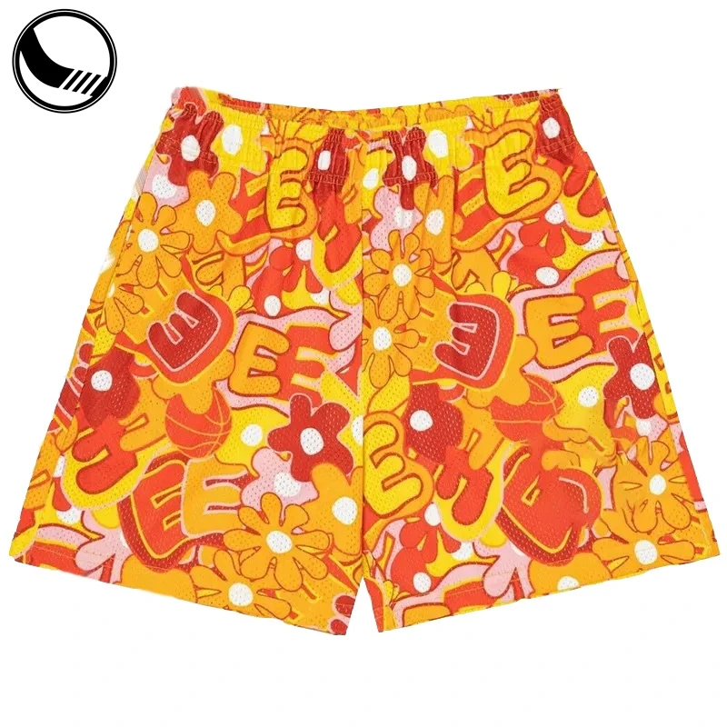 BETHERIVAL Cropped Fit Polyester Blank Mesh Basketball Shorts Custom Logo Summer Basic Plus Size Men's Printed Shorts for Men manufacture