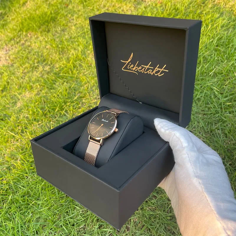 Custom Leather Uhrenbox Watch Box with Logo Premium Leather Case