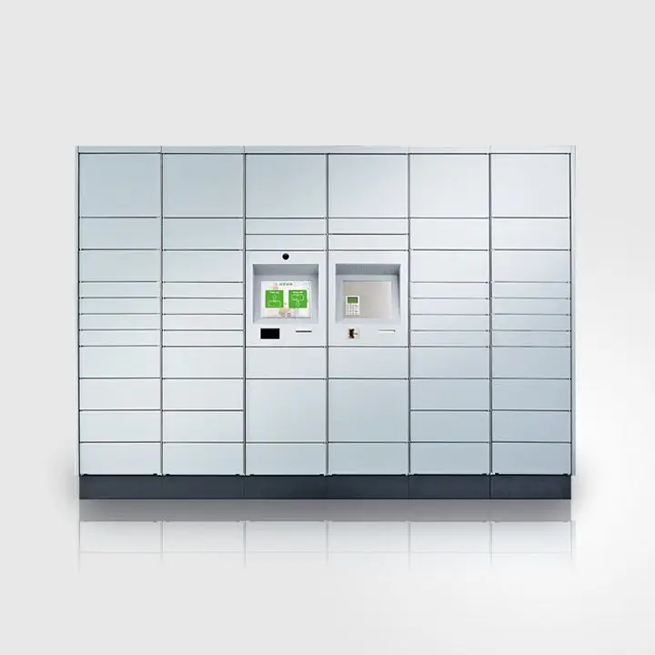 Apartments Building Parcel Locker Electronic Smart Cabinet Outdoor Parcel Delivery Locker Door Horizontal Mailbox