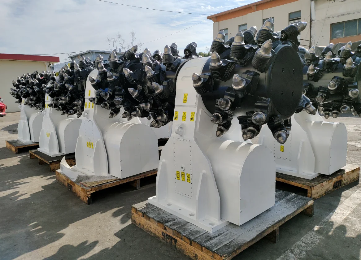Trenching Machine BT150 Drum Cutter Attachment for Excavator Hydraulic Rotary Drum Cutters