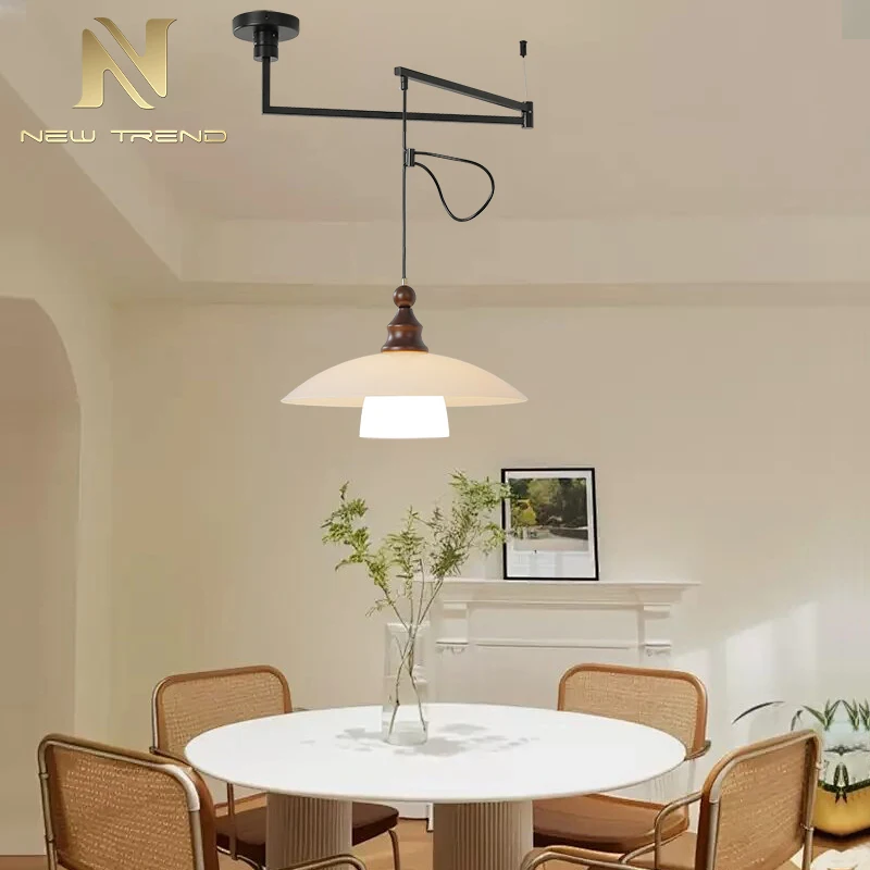 CPL-436 Nordic Minimalist Kitchen Island Pendant – Simple Cylinder LED Light for Bar Counter