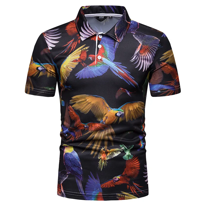 parrot golf shirt