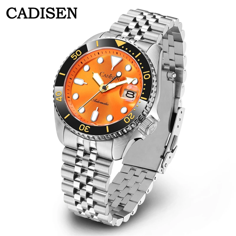 CADISEN C8220M Men's Automatic Mechanical Watch, 20 Bar Diver