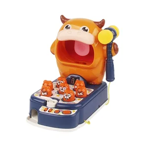 New Funny Gopher Toy Whack a Mole Game Hammering Pounding Toy Interactive Family 3 in 1 Multi Table Game Toy