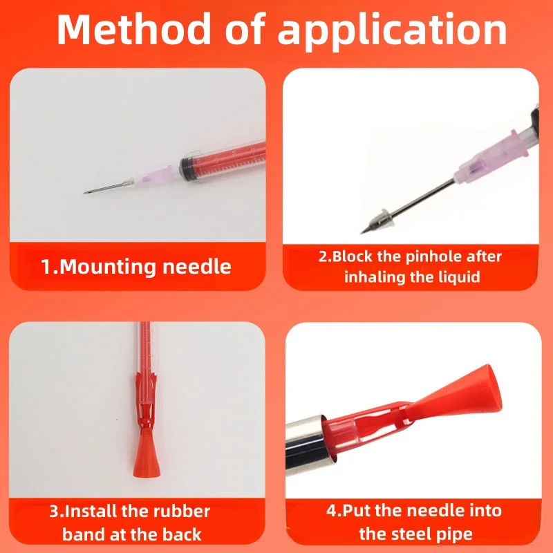 Veterinary Equipment Long Distance Syringe Injector Disposable Veterinary Syringe