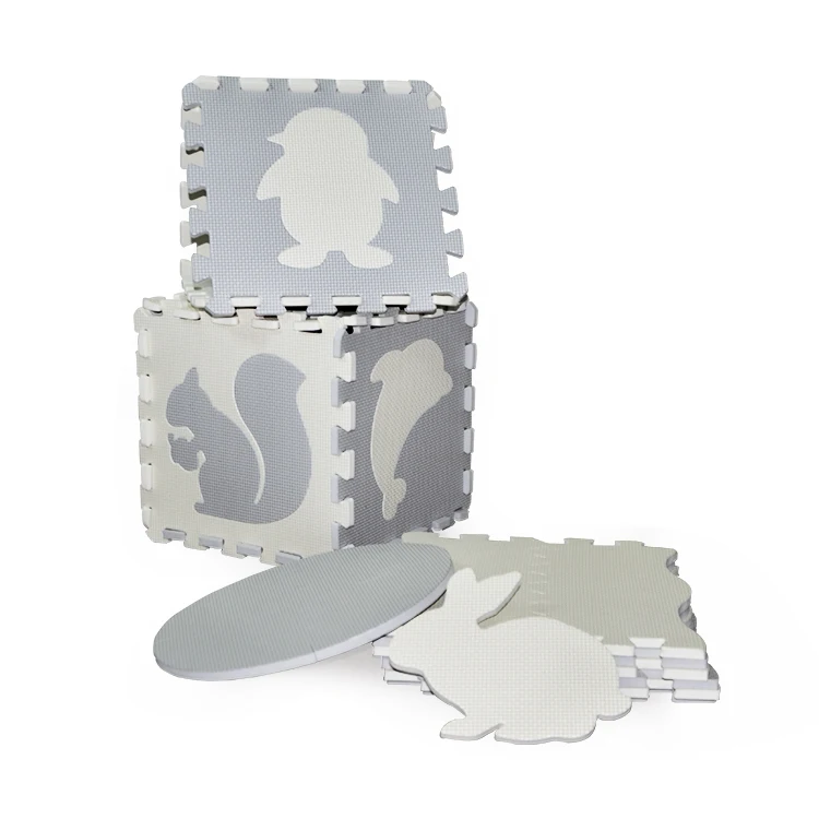 Kidewan EVA ползающий ковер блокирующая пена для напольной плитки детский коврик-головоломка настил игры из пенопласта коврик с формой подходящим милым животным