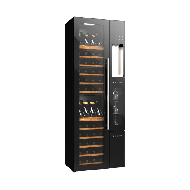 Built In 64 Bottles Wine Cellar Cooler Refrigerator Fridge And Wine